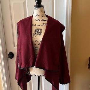 Burgundy Jacket
